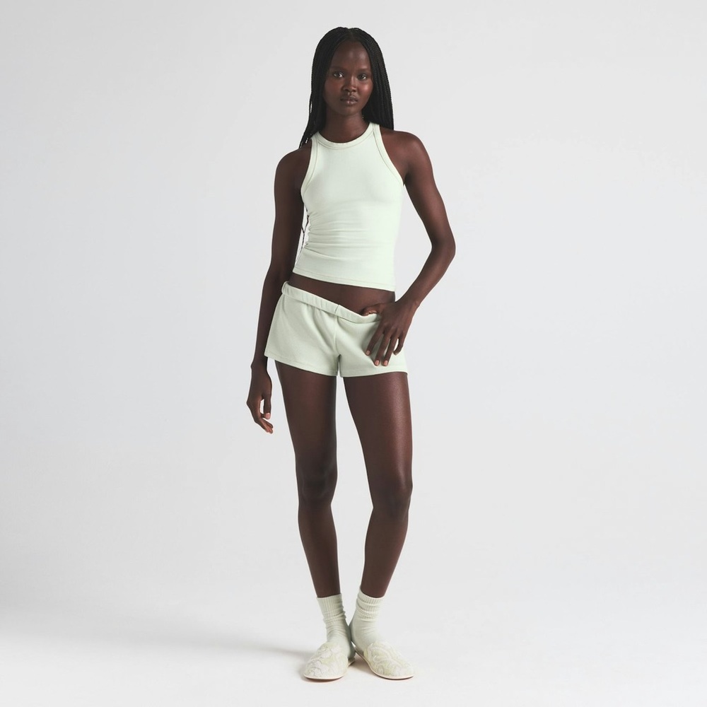 SKIMS Cotton Jersey Tank and Short Set